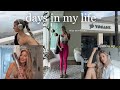 VLOG: mental health update, why I stopped HIIT workouts, + my blowout routine, mall haul!