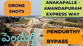 Anakapalle Anandapuram Express way | Pendurthi Drone Video #vizag #vizagroads @RAMANARAMS