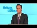 Cameron promises EU referendum for British voters