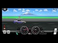 pixel car racer kereta gtr r34 vs  subaru brz nak