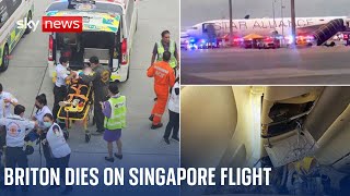 Severe turbulence leaves one dead & multiple injured on London to Singapore flight