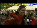 flash mob dances sings at summerfest