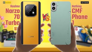 Realme Narzo 70 Turbo Vs CMF Phone 1 | Full Comparison 🔥 Which One Is Best?