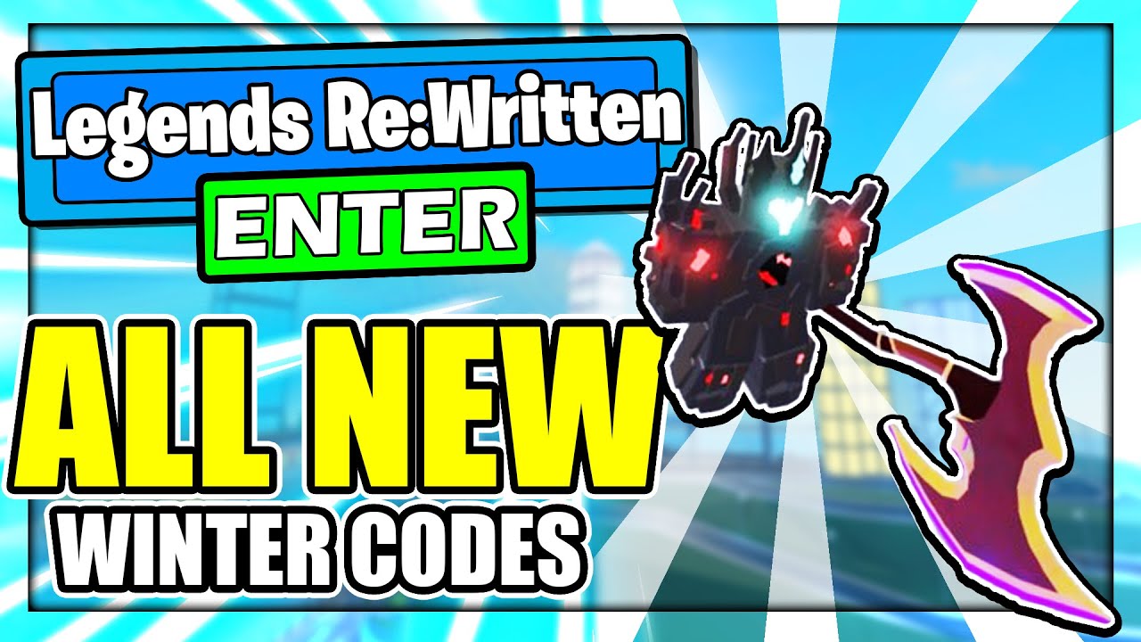 Legends Re Written (JANUARY) CODES *UPDATE!* ALL NEW ROBLOX Legends Re ...