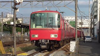 名鉄6829F+6047F 1761ﾚ普通弥富 始発須ヶ口駅発車