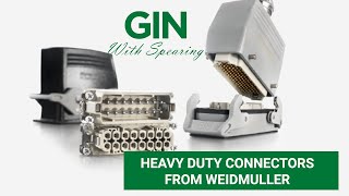 Heavy Duty Connectors from Weidmuller