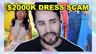 FAKE DESIGNER RUNS AWAY WITH THOUSANDS | PROM DRESS DRAMA!!
