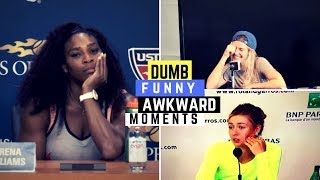 Tennis TOP5. Funny, Dumb and Awkward Moments