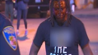 Man pepper sprayed after daring police to arrest him in Baltimore