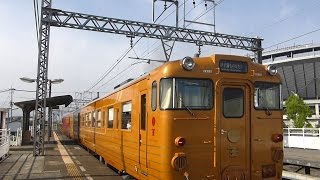 松山駅のお隣　市坪駅　キハ47・キロ47・キハ185・2000系・TSE・7000系　JR四国