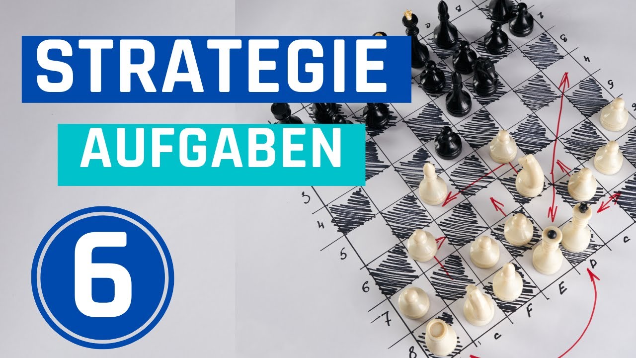 So Lernst Du Planen Und Strategie Im Schach || Aufgabe 6 - YouTube