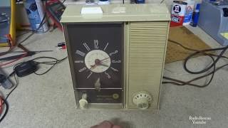 Repair of a 1966 Westinghouse H210l5 Tube Clock radio