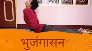 भुजंगासन | Cobra Pose | Bhujangasana Easy Yoga