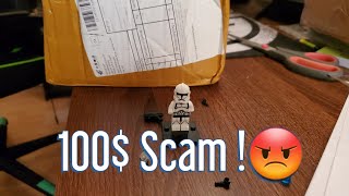 I got Scammed For 100$ with Fake Lego!!!🤬😡