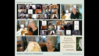 Burial Shroud Workshop, Nicola Finch
