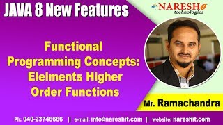 Java 8 Features Tutorials | Functional Programming Concepts: Elelments Higher Order Functions