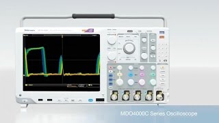 Tektronix MDO4000C - видеообзор комбинированного (6 в 1) осциллографа до 1 ГГц