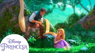 Melhores momentos de Rapunzel e Flynn | Disney Princesa