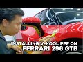 INSTALLING V-KOOL PPF ON FERRARI 296 GTB