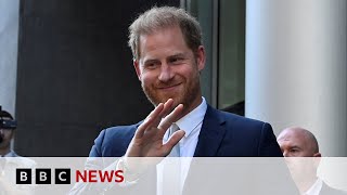 Prince Harry settles phone hacking claim with Mirror newspaper group | BBC News