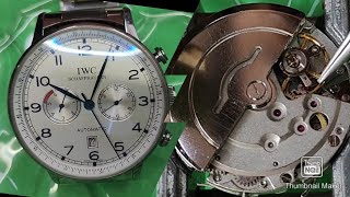 How to repair a Copy of IWC watch? Assembly \u0026 disassembly of dg2813