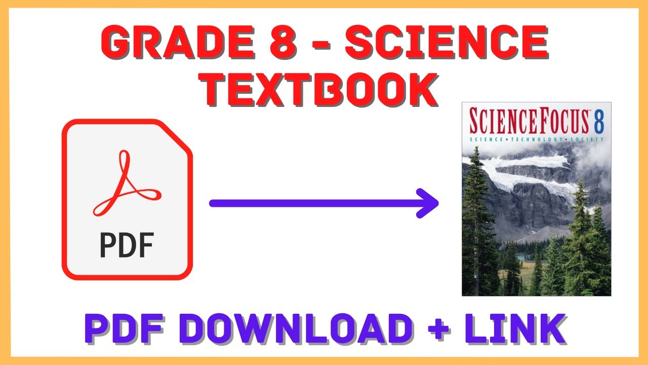 Grade 8 Science Textbook PDF (Download, Print, Science Textbook Link ...