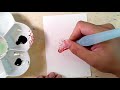 【インク水彩】立体感のあるイチゴの描き方。strawberry watercolor fountain pen ink .