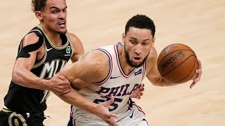Simmons Refuses To Shoot! Young & Huerter Lead Hawks To Win Over Philly Sixers In Game 7| FERRO