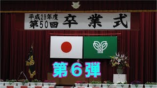 樟南第二高等学校／第６弾 卒業証書授与・商業科２組／平成29年度第50回卒業式　H30．3．1／徳之島 黒組