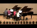 ８手連弾 クリスマスイヴに op.10 no.1 a.リーデル am weihnachtsabend a.riedel