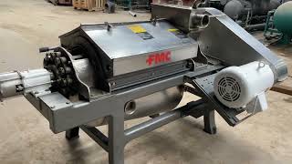 Genemco- FMC 75B Pulper Screw Extractor/Finisher ( 15 HP, 75-100 GPM, 353 RPM)