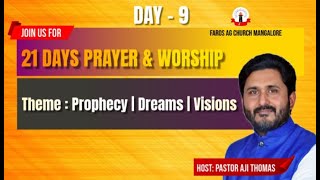 ACTS OF THE APOSTEL : THE BOOK OF REVIVAL || Prophecy, Dreams And Vision || DAY 9 ||