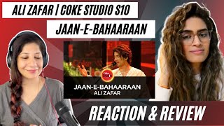 JAAN-E-BAHAARAAN (ALI ZAFAR) REACTION! || @cokestudio Season 10