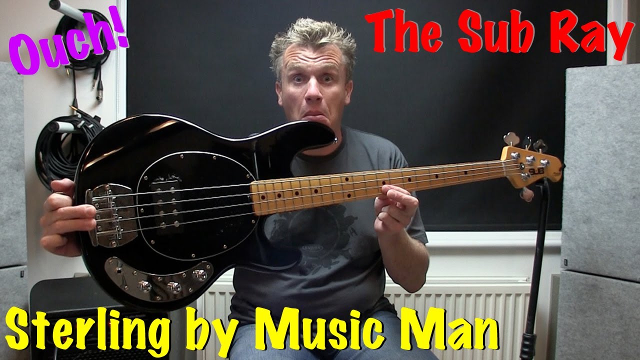 Music Man Sub Stingray Sterling Review - YouTube