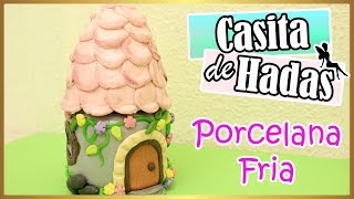 Casita de Hadas en PORCELANA FRIA