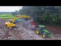 crushing with the jcb 140x