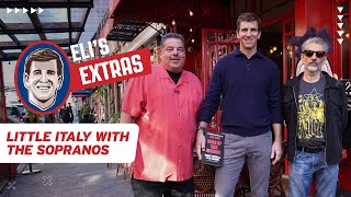 Michael Imperioli & Steve Schirripa of The Sopranos Teach Eli Manning How to "Eat Italian”