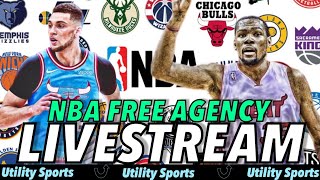 UTILITY SPORTS NBA FREE AGENCY 2022 Livestream I Kevin Durant Requests A Trade out of Brooklyn!