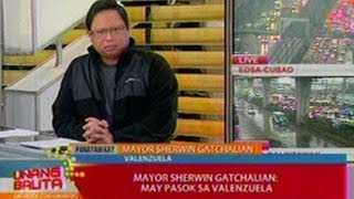 UB: Valenzuela Mayor Sherwin Gatchalian: May pasok sa Valenzuela