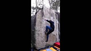 Fontainebleau - Le Mur de la Fosse aux Ours