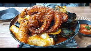 제주도 여행 제주도 맛집!? 해물찜이 정말 맛있는 옥만이네 / Jeju Island Travel Jeju Island Restaurant !? Steamed Seafood Ribs