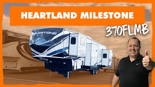 This is a ONE-OF-A-KIND 5th Wheel! | Milestone 370FLMB