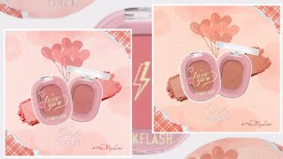 Trying PINKFLASH blushes for the first time! *review*