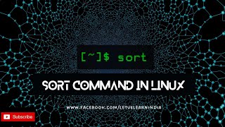 Sorting in Linux using 'sort' command
