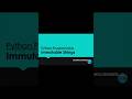 Immutable Strings in Python | Full video link in play button ▶️ | #shorts #python #education