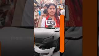 Delhi | Protest | People vandalized cars in Pandav Nagar |  4-year-old girl was allegedly raped