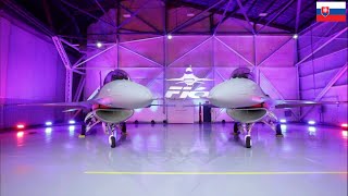 First Two F-16 Block 70 fighter jets Officially Delivered to Slovakia