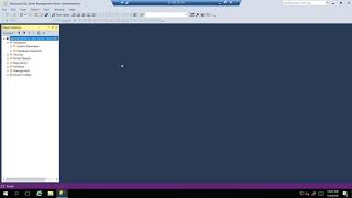 How To Connect to A Database Instance and Create a Database | Microsoft SQL Server 2017 for Everyone