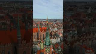 Bazylika Mariacka / Ratusz Głównego Miasta / Główne Miasto / Main Town / Gdańsk / DJI mini 3 pro