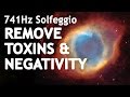 SOLFEGGIO 741 Hz ⧊ REMOVE TOXINS & NEGATIVITY ⧊ Sleep Meditation Music | Solfeggio Frequencies